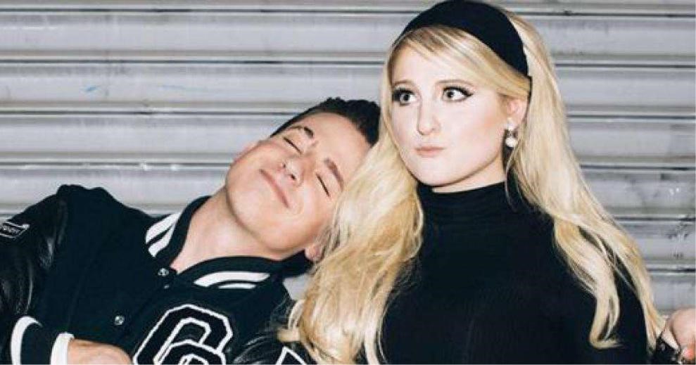 Meghan Trainor and Charlie Puth in producing Marvin Gaye